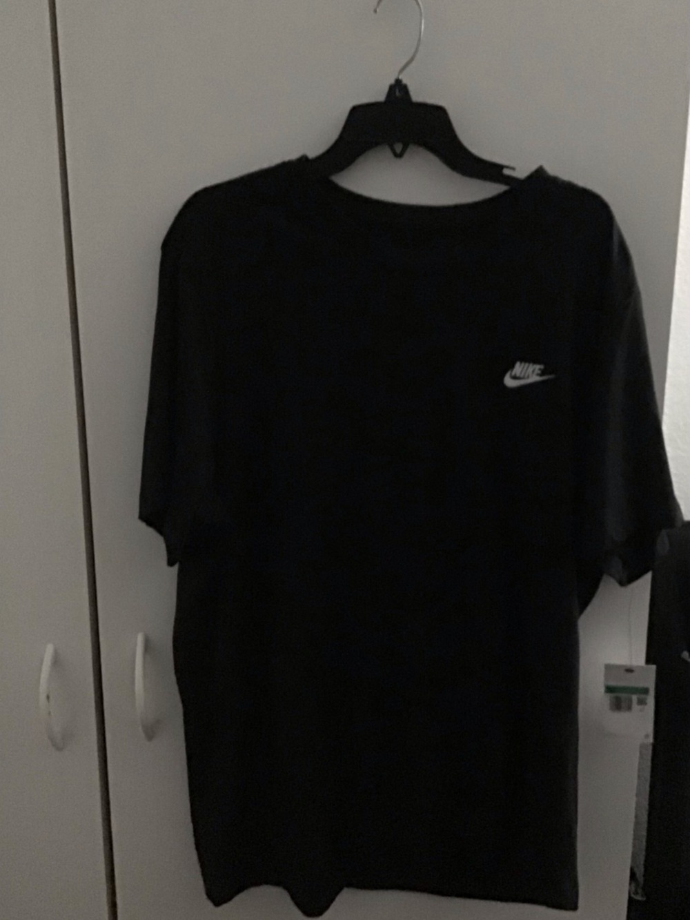 Nike Mens Black Classic Futura Small Logo T-Shirt